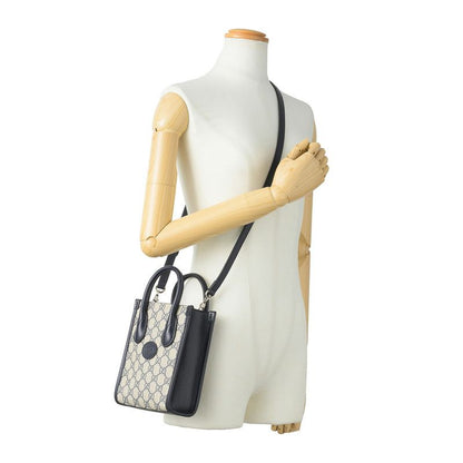 Gucci Shoulder Bag GG Supreme Beige/blue