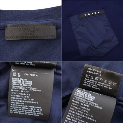 Prada T-shirt Cut And Sewn Long Sleeves Long Sleeves Cotton