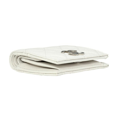 Chanel Bifold Wallet Small FLAP Wallet White