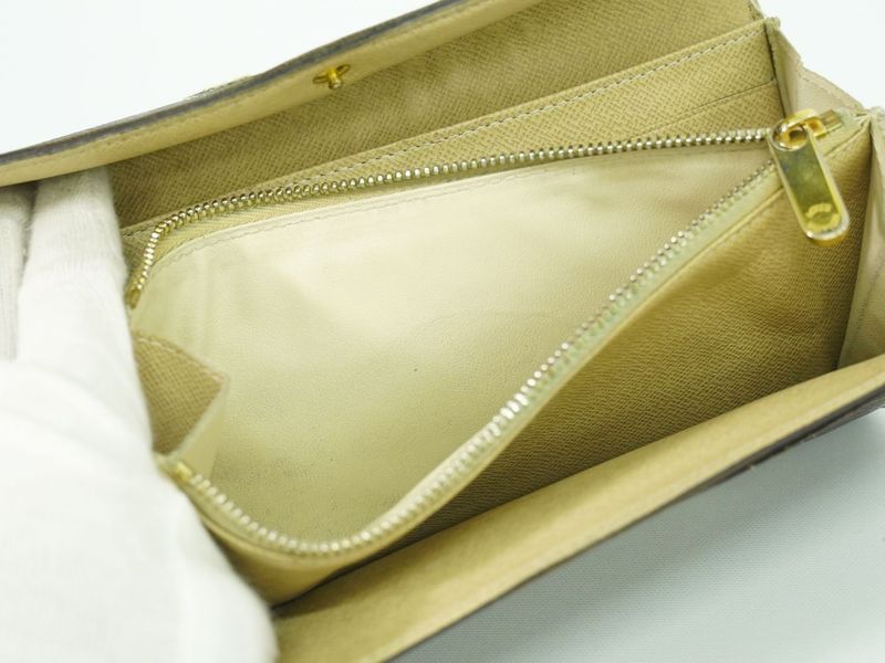 Authentic Louis Vuitton LV Portefeuille Sarah Monogram Dantele Long Wallet