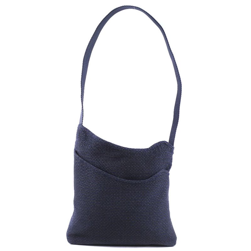 Hermes Sac Depinsage Canvas Blue Unisex Shoulder Bag