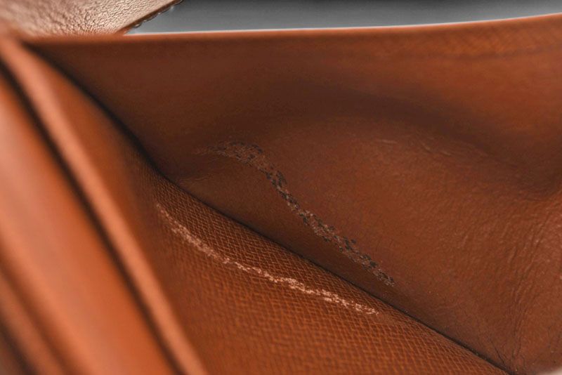 Louis Vuitton Wallet Louis Vuitton Monogram Fold Wallet No.190 Vintage Antique