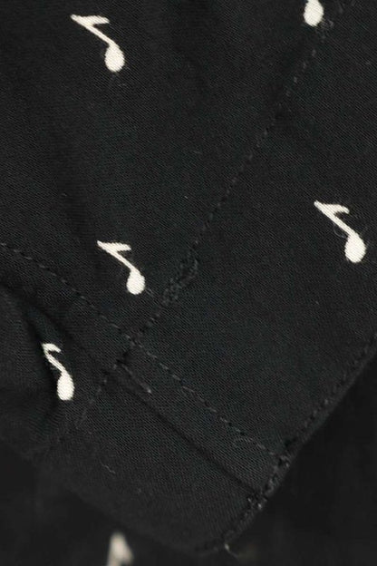 Celine 19SS 2c036736d Music Note Hawaiian Rayon Short Sleeve Shirt Men 39