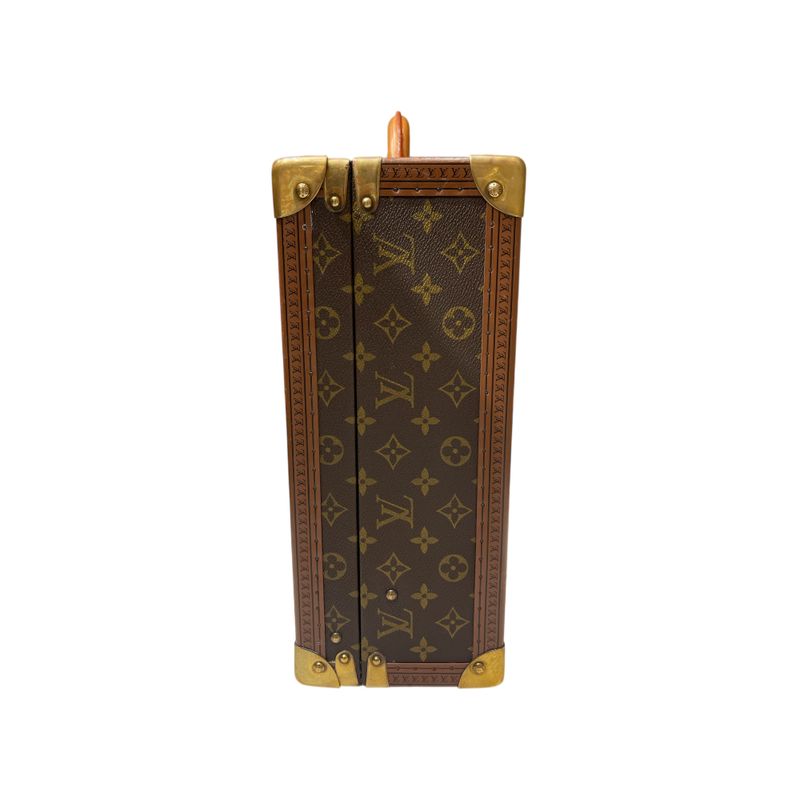 Louis Vuitton ⑤ M21325 Bisten 60 M21325 Trunk Monogram Unisex Brown FREE
