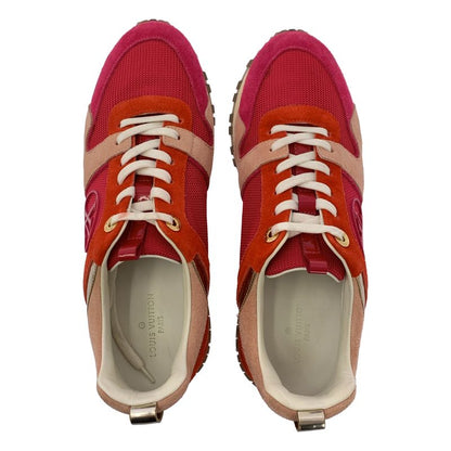 Louis Vuitton - Suede Leather Runaway LV Circle Logo Sneakers - 38 - Bordeaux