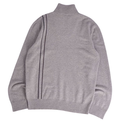 Hermes Knitted Sweater Half Zip H Logo Wool