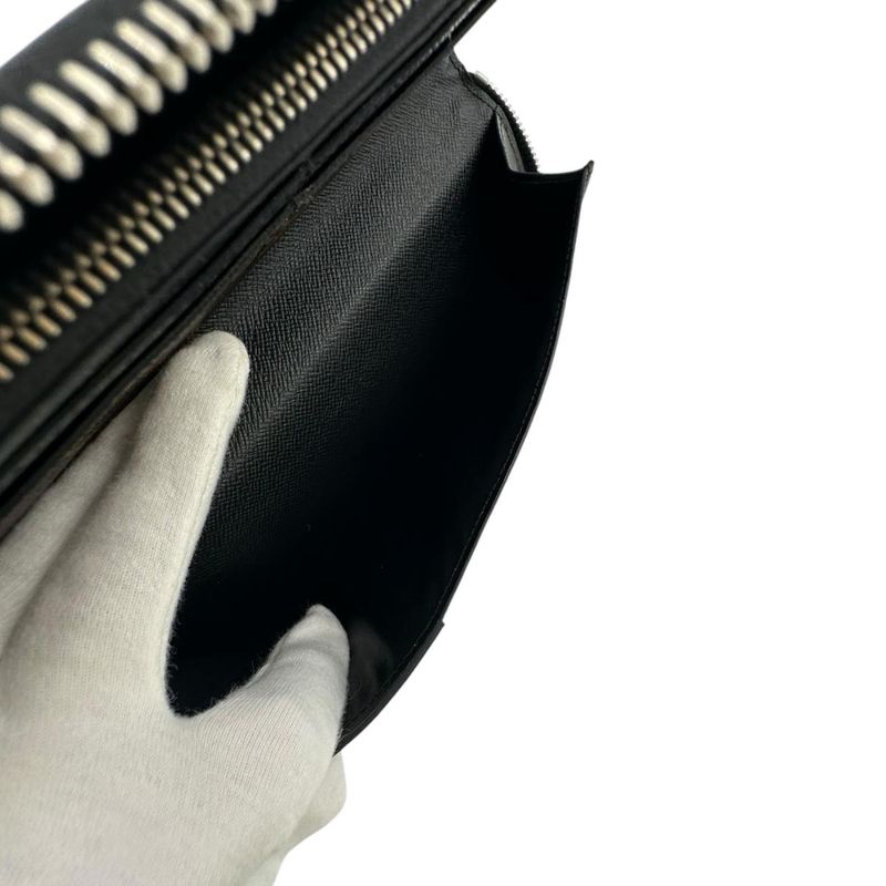 Louis Vuitton M60109 Monogram Vertical Macassar Long Wallet Louis Vuitton Brown