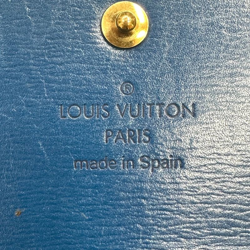 Louis Vuitton M63385 Epi Long Wallet Porte Trésor International Long Wallet