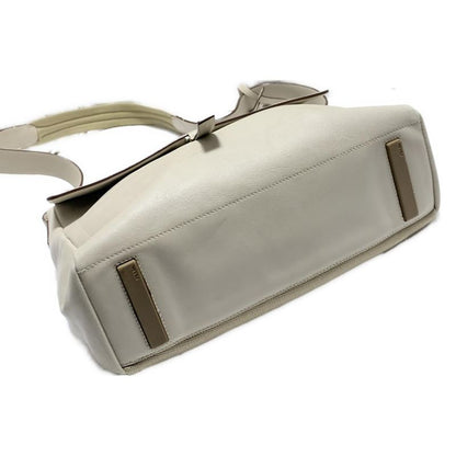 Prada Shoulder Bag - Beige Leather