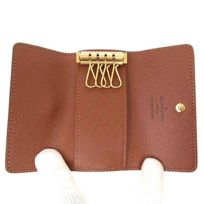 Louis Vuitton Multicles 4 Monogram M69517 4-ribbon Key Case LV 0891 Louis