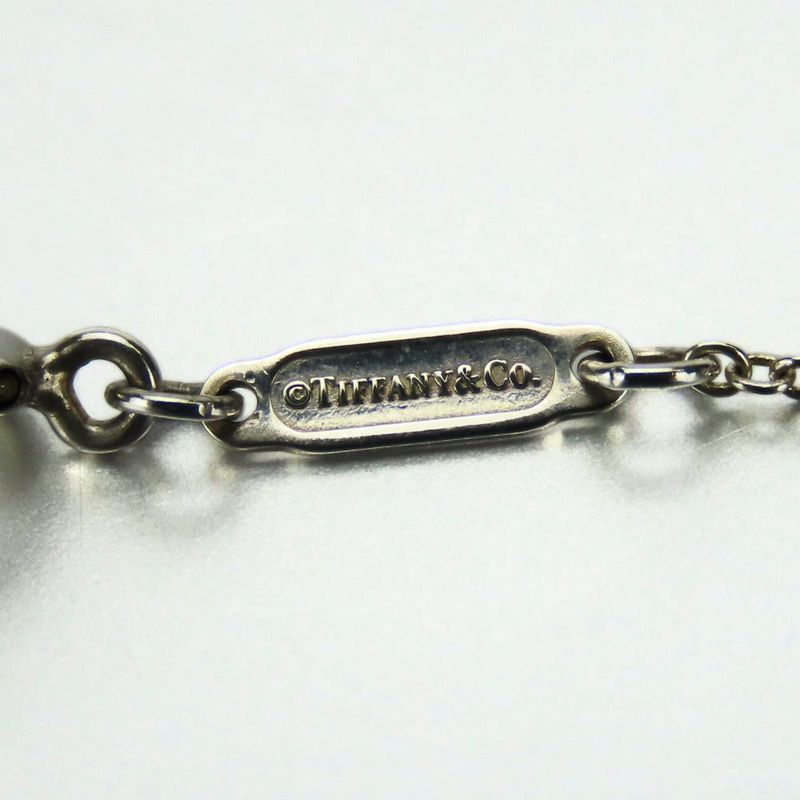 Tiffany & Co Necklace Return To Round 925 Silver Approx 4.0g Silver Tiffany &
