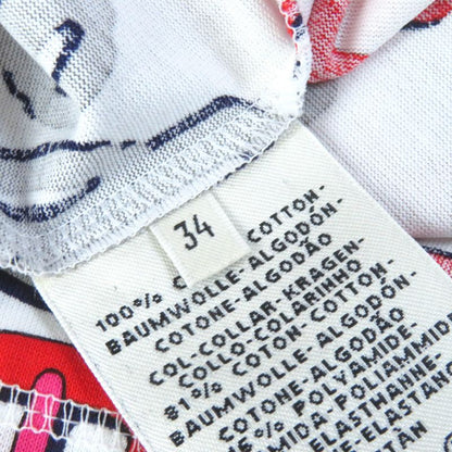 Hermes Bouclerie Moderne Jersey Modern Buckle 100% Cotton Serie Button Short