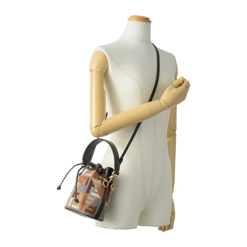 Fendi Shoulder Bag Montresor Brown