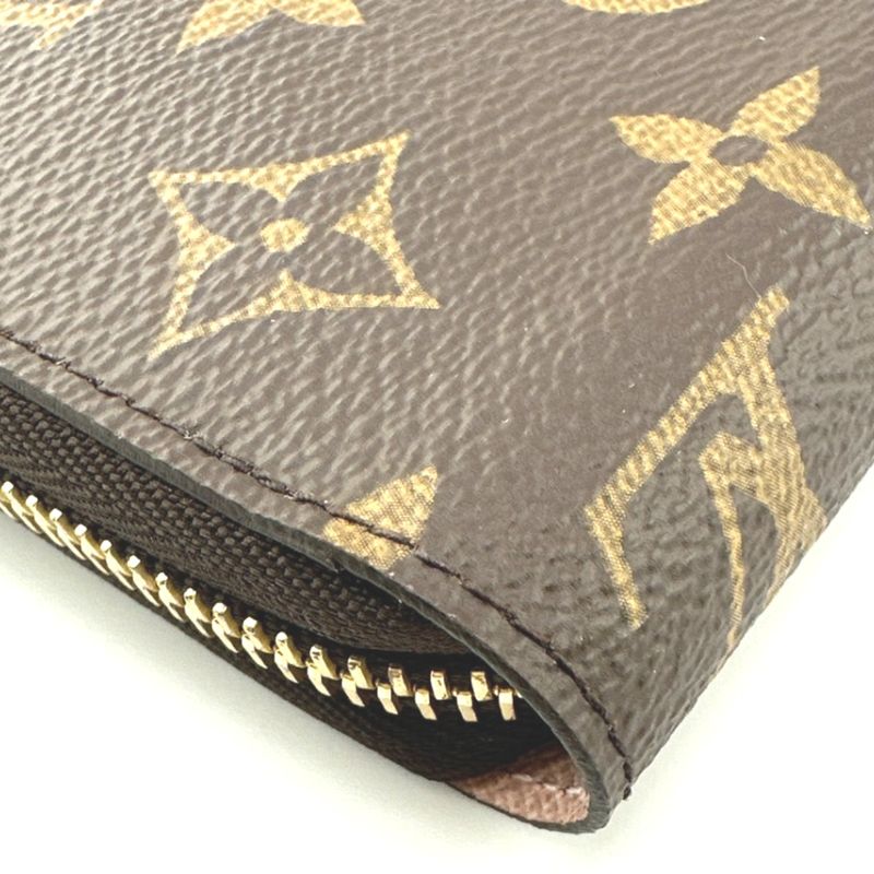 Louis Vuitton M41894 Monogram Zipper Long Wallet Zippy Wallet Long Wallet Louis