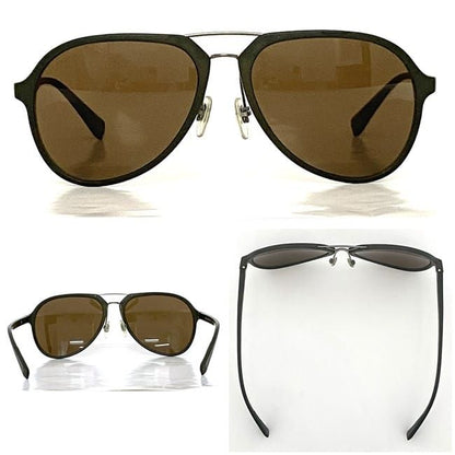 Prada Sunglasses Brown Khaki Green Sport Tia Dos Rops