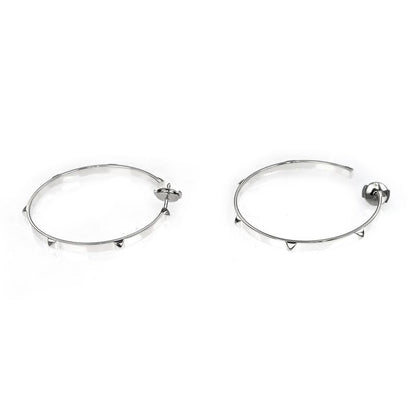 Hermes Earrings Cour De H Pair Ag925 Silver - Accessories - Others