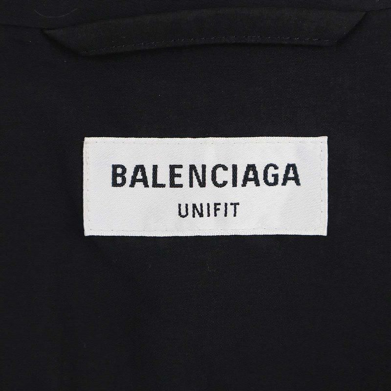 Balenciaga 22ss Sporty B Tracksuit Jacket Track Jacket 698875 Tk048 Black White