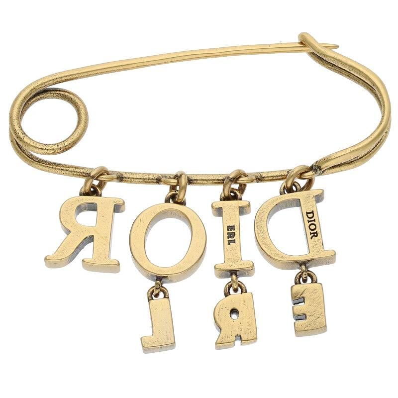 Dior × ERL Logo Design Antique Brooch Men's
