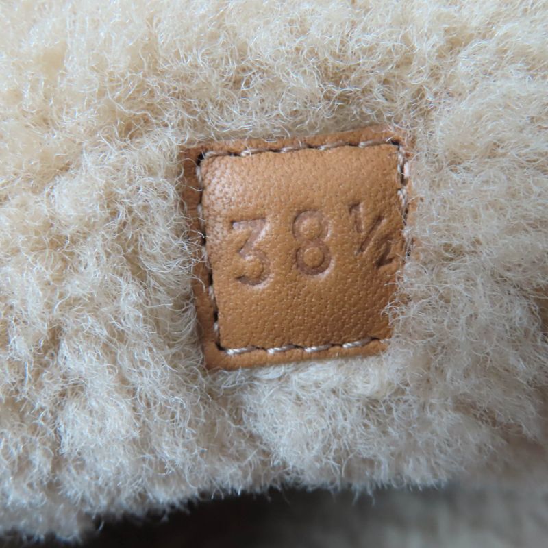 Gucci Horsebit Tweed Boa Espadrille Shoes Multicolor 38.5 Storage With Bag Made