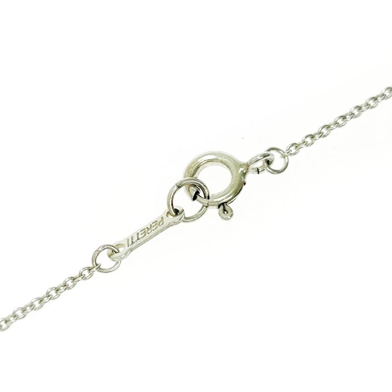 Tiffany & Co Silver Elsa Peretti Tia Dos Rop Necklace 3.0g 925 Engraved 423753