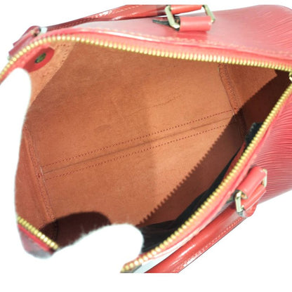 Louis Vuitton Speedy 25 Mini Boston Bag Epi Leather Castilian Red M43017