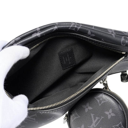 Louis Vuitton Waist Bag/body Bag Duo Su Ring Bag Black/gray