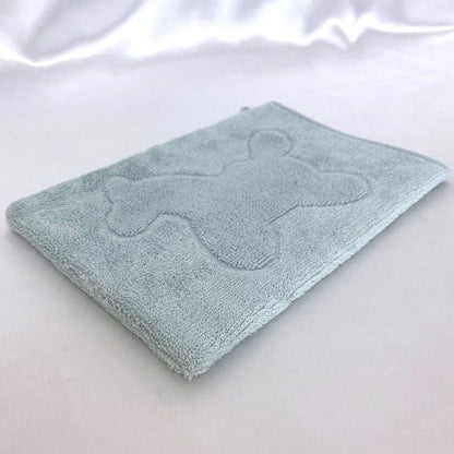 Hermes Baby Bath Mittens Light Blue Adada Ec20575