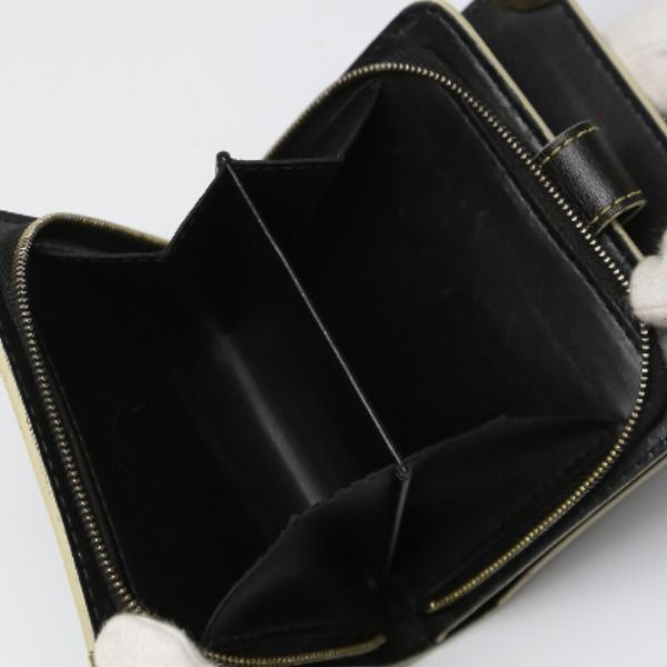 Louis Vuitton M91828 Suhari Zipper Coin Purse Compact Zip Bifold Wallet Louis