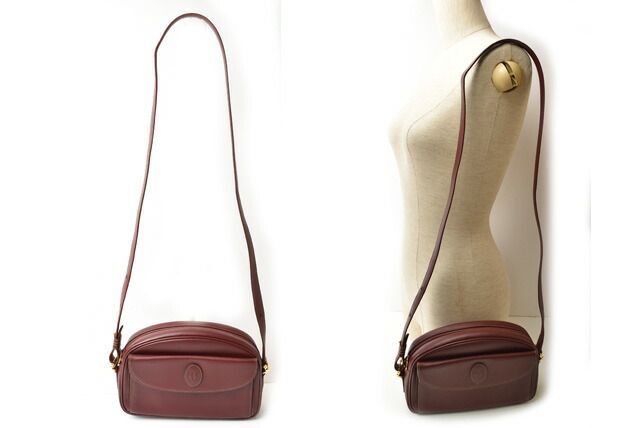 Cartier Shoulder Bag Crossbody 2way Must Line Cartier Mini Bag Vintage Bag