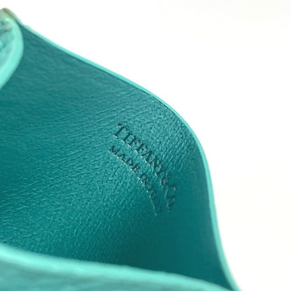 Tiffany & Co Card Case Return To Tiffany & Co Heart Leather Blue