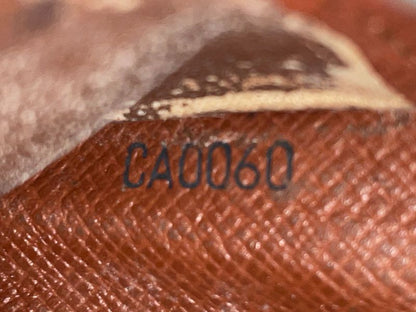 Louis Vuitton Monogram Compact Zipped Folding Wallet M61667 Brown Made In Spain