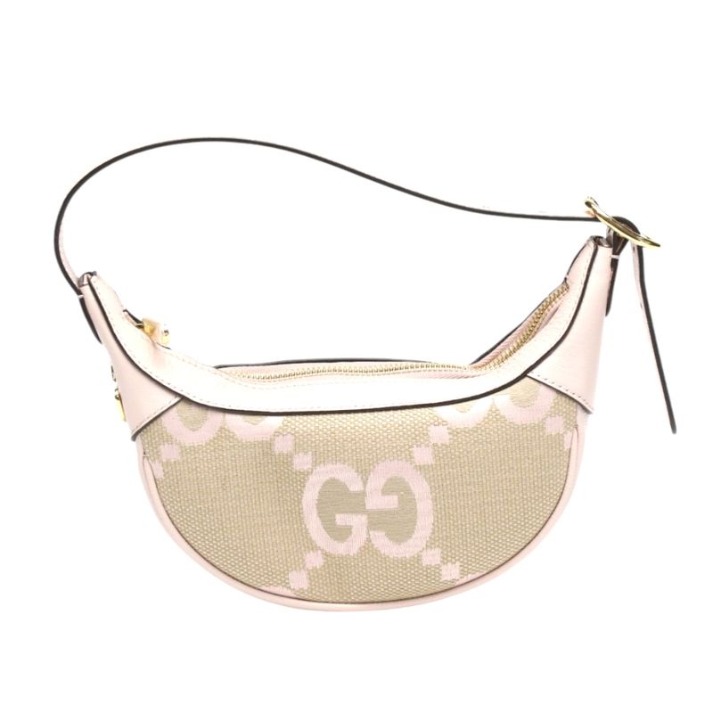Gucci 658551 Ophidia Jumbo GG One Shoulder Mini Bag Handbag Gucci Pink