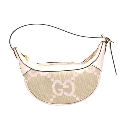 Gucci 658551 Ophidia Jumbo GG One Shoulder Mini Bag Handbag Gucci Pink