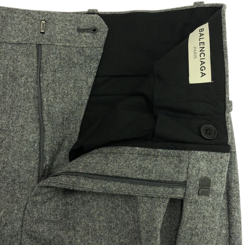 Balenciaga Wool Set-Up Suit 390206 T0101 Gray 44
