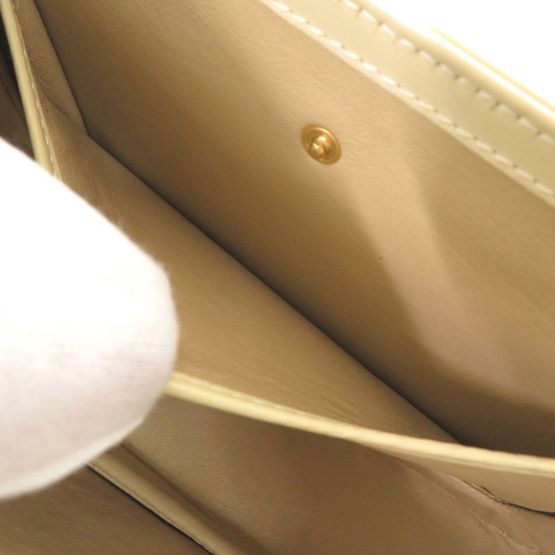 Gucci 2WAY Bamboo 000 1364 0633 Leather White Handbag White 0703 Gucci