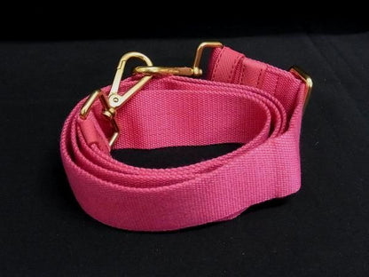 Prada Canvas Bag Shoulder Strap Shoulder Belt Shoulder Crossbody Women Pink