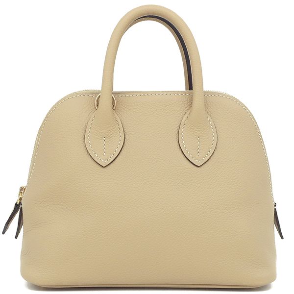 Hermes 2-Way Bag Bolide 1923 Mini Evercolor Trench Gold Hardware Never Used New