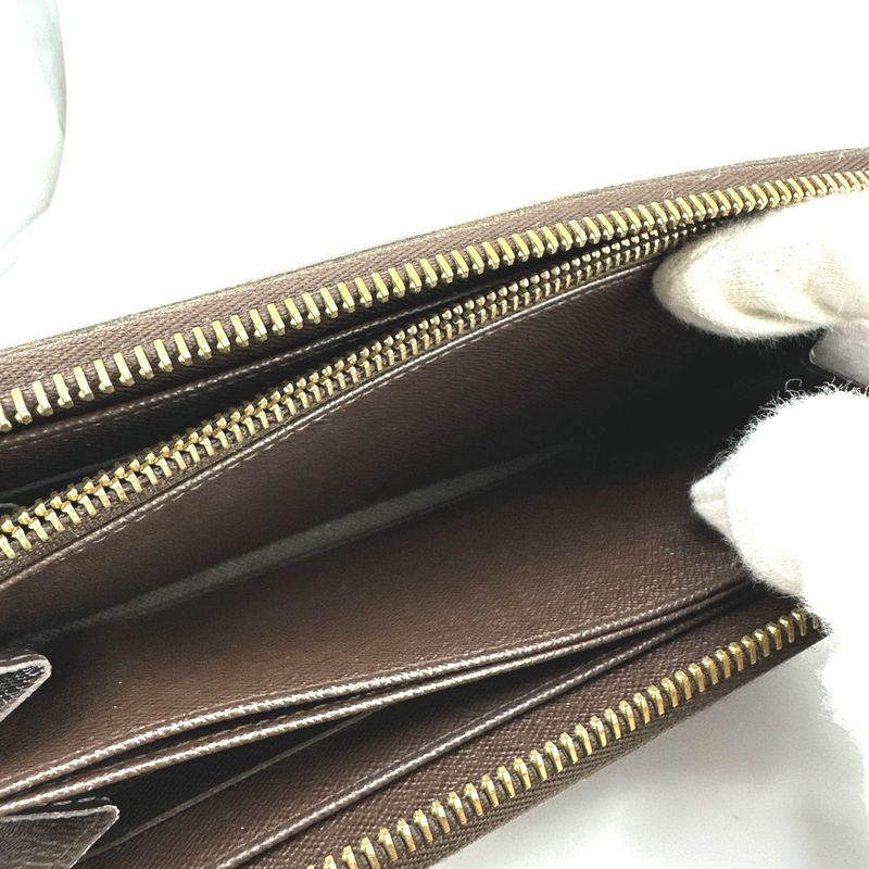 Louis Vuitton N60015 Damier Round Zipper Zippy Wallet Long Wallet Louis Vuitton