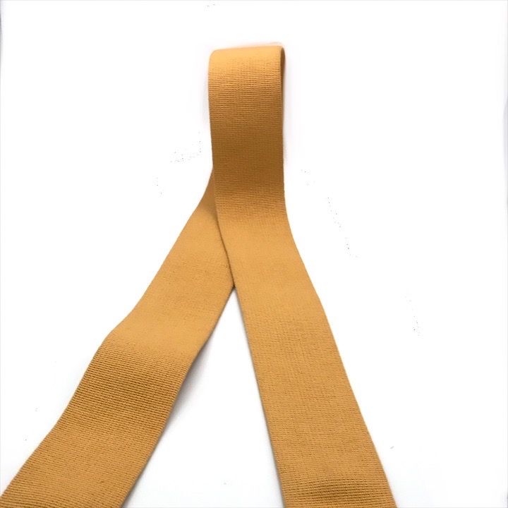 Hermes Shoulder Strap Evelyne Canvas Leather Yellow