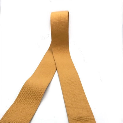 Hermes Shoulder Strap Evelyne Canvas Leather Yellow