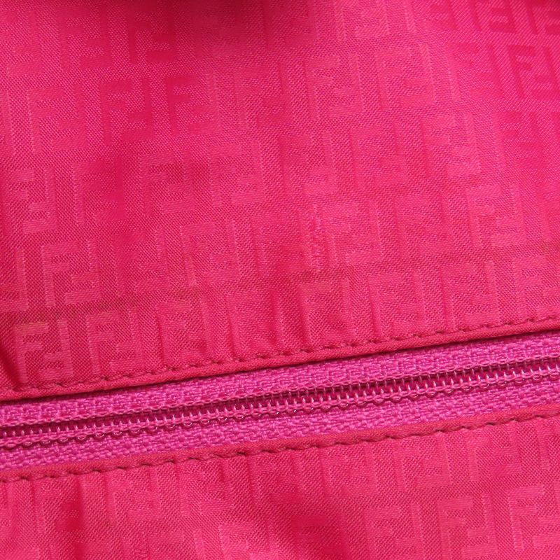 Fendi Zucca Pattern Tote Bag Leather Women