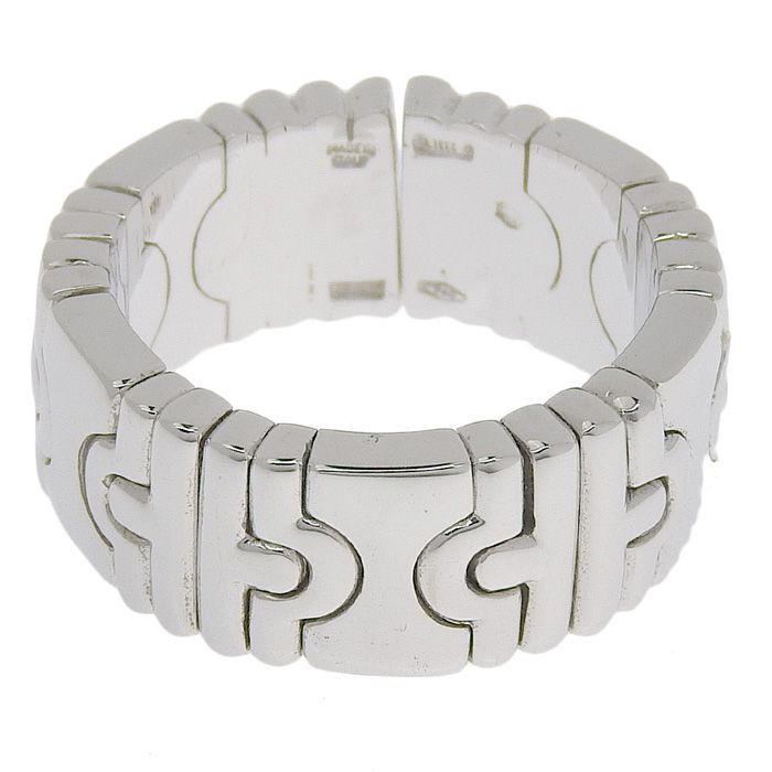 Bvlgari Bulgari Parentesi Ring 18K White Gold 750 White Gold Approx 12.5 Ring
