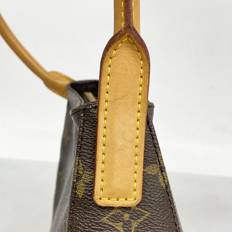 Louis Vuitton Shoulder Bag Monogram Looping MM M51146 Brown Ladies