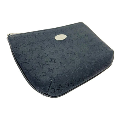 Celine Nylon Macadam Pouch Black 406449 Pouch