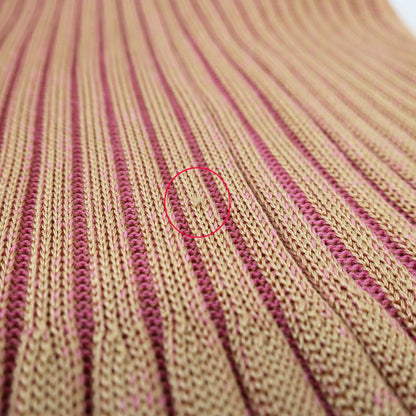 Gucci Skirt Beige X Pink Notation Size S Waist Togo Mug Rayon Cotton