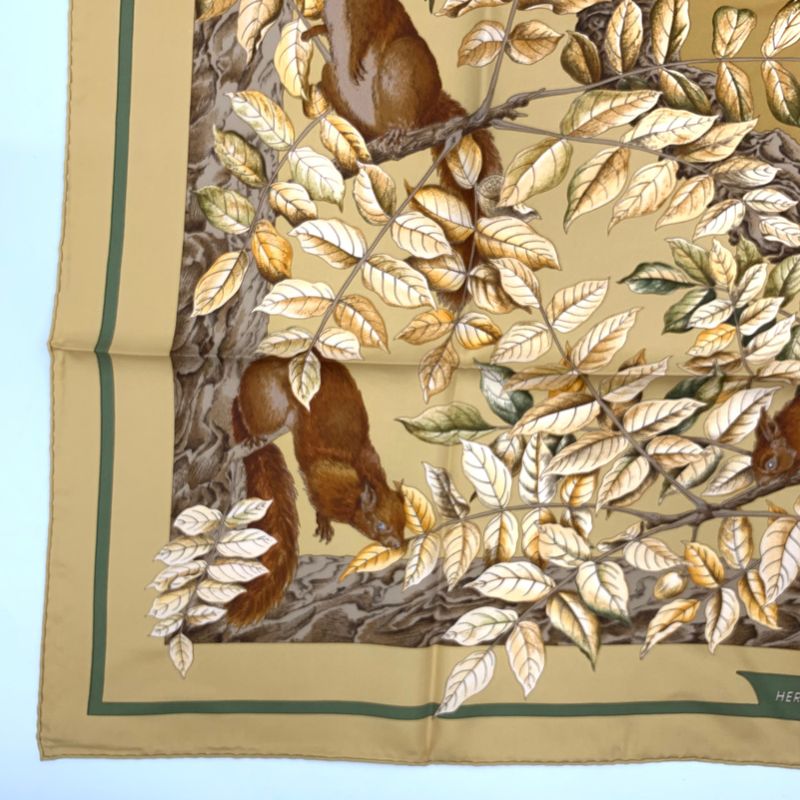 Hermes Carre 90 Casse Noisette Nutcracker Silk Scarf