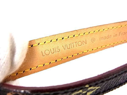 Louis Vuitton M92598 Monogram Multicolor Dragonne Telephone Key Holder Black