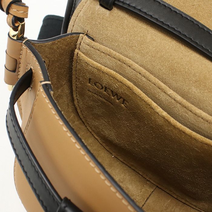 Loewe Gate Dual Bag Mini Crossbody Shoulder Bag Soft Calf Jacquard Women's