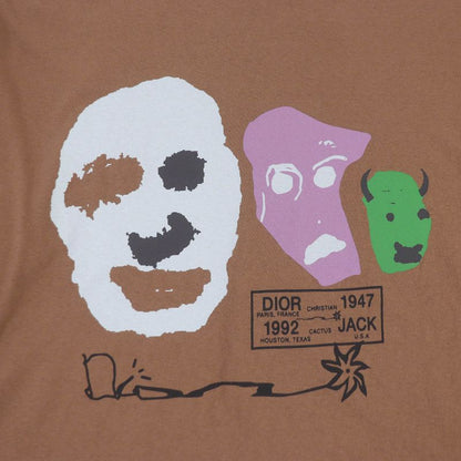 DIOR Homme 22AW 283j632i0752 Cactus Jack Travis Scott Oversized Short Sleeve