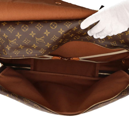 Louis Vuitton Sac Chasse M41140 Monogram Women's Shoulder Bag Brown Excellent